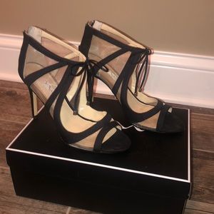 3” Black heels